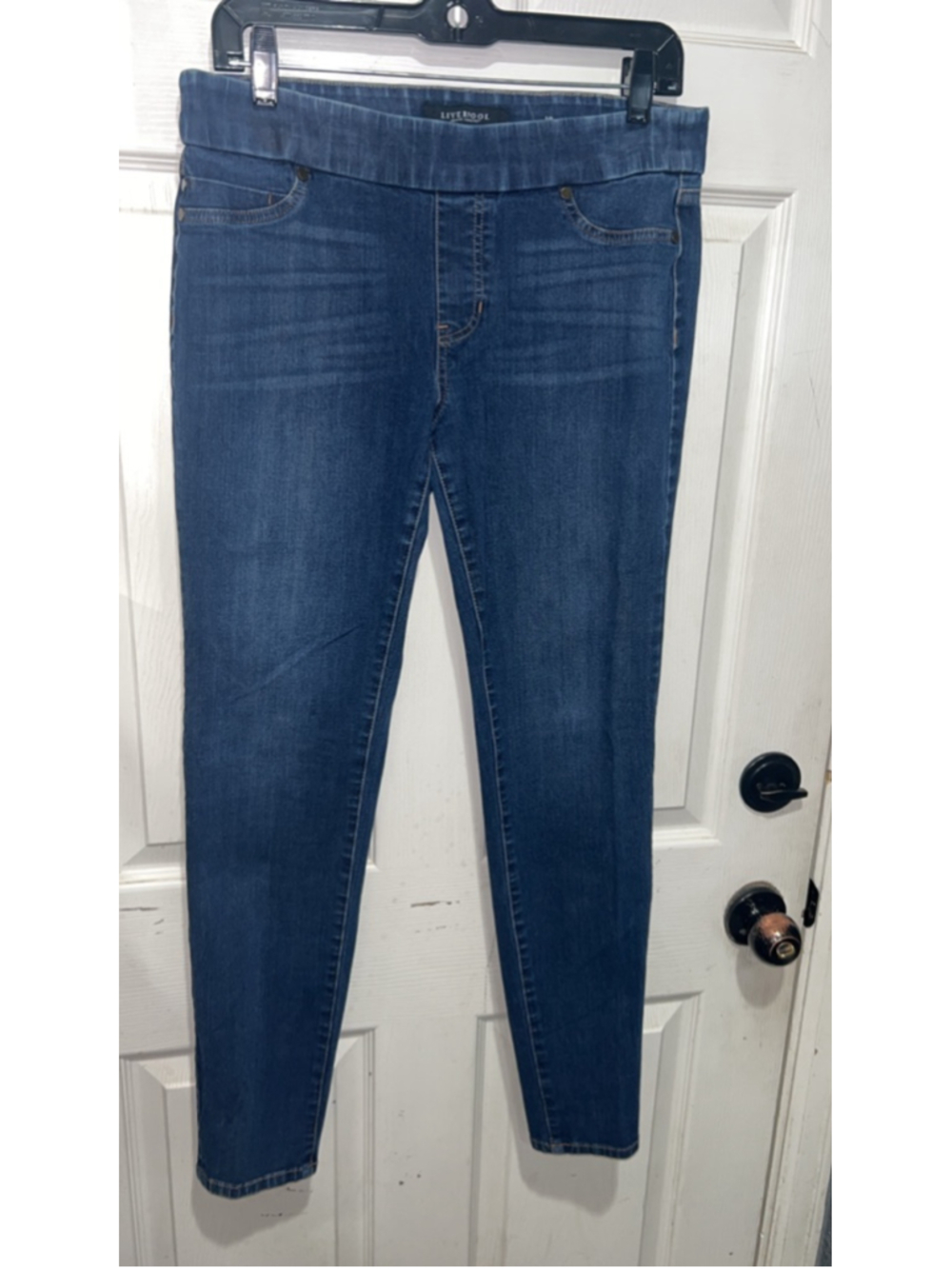 Women's Liverpool Blue Skinny Jeans Size 10